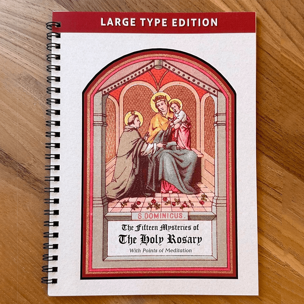 AMUSOUL POCKET-SIZE Rosary Meditation Book