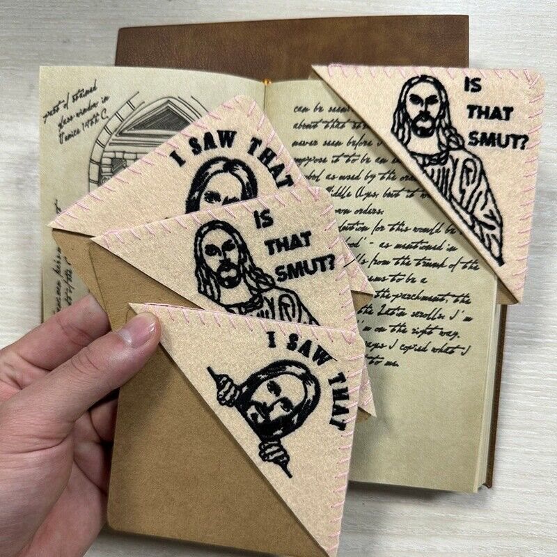 AMUSOUL Practical & Convenient Jesus Fun Bookmarks