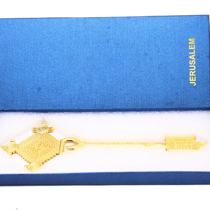 AMUSOUL  Classic Style Jerusalem Splendor Majesty Blessing Hand Cross