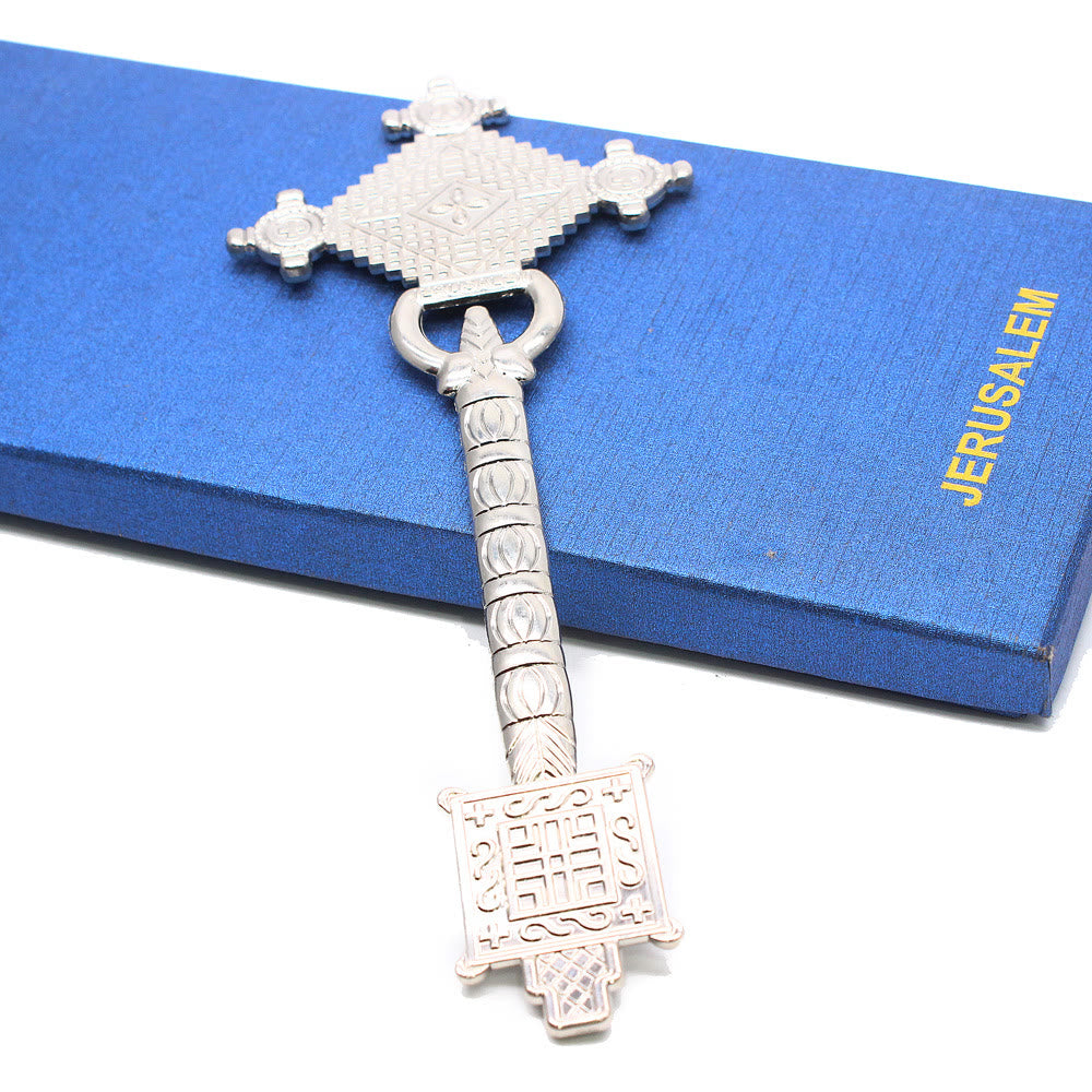 AMUSOUL  Classic Style Jerusalem Splendor Majesty Blessing Hand Cross