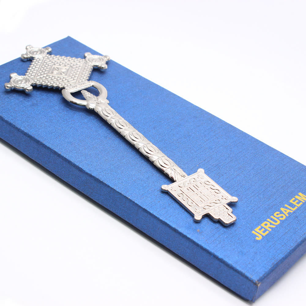 AMUSOUL  Classic Style Jerusalem Splendor Majesty Blessing Hand Cross