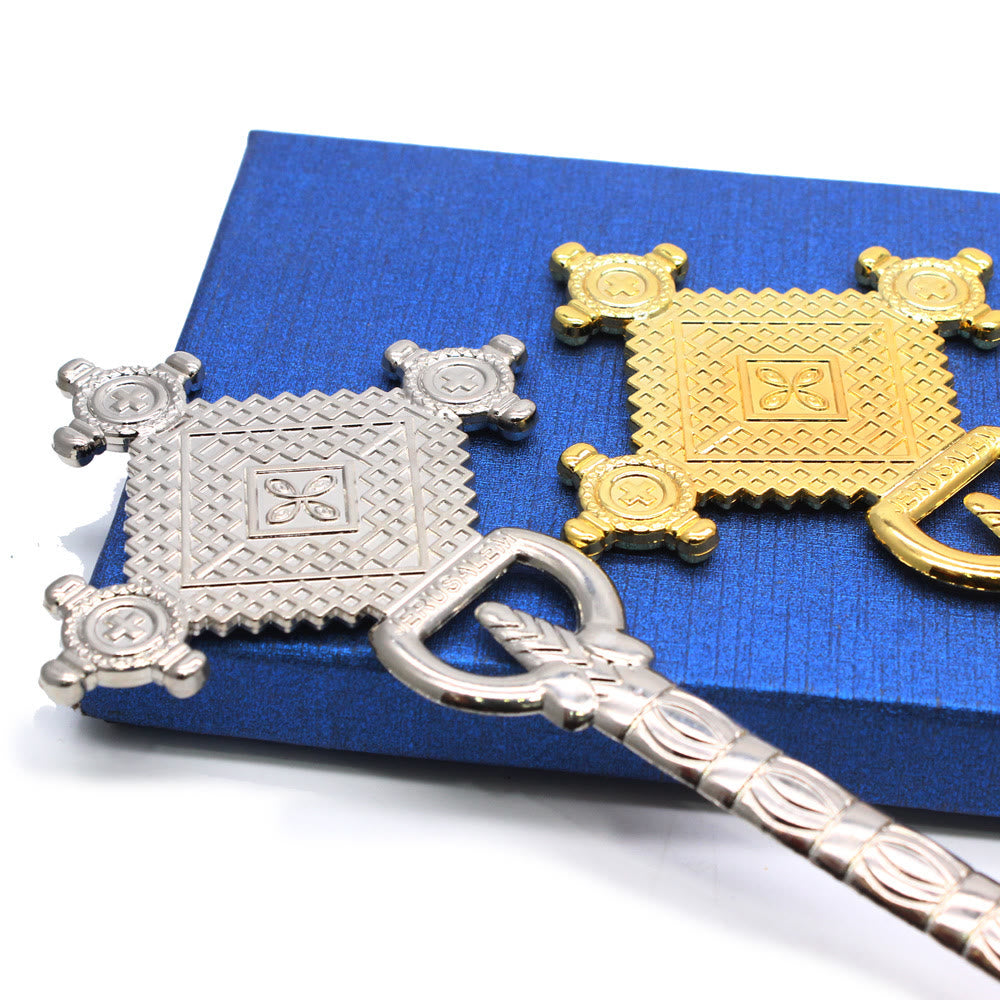 AMUSOUL  Classic Style Jerusalem Splendor Majesty Blessing Hand Cross