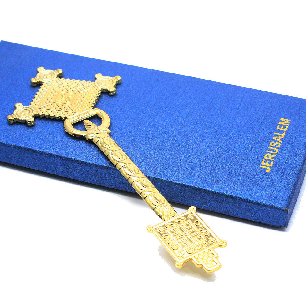 AMUSOUL  Classic Style Jerusalem Splendor Majesty Blessing Hand Cross