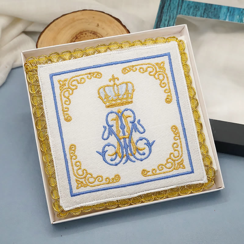 AMUSOUL  Classic Style Divine Floral Majesty Altar Linen Set