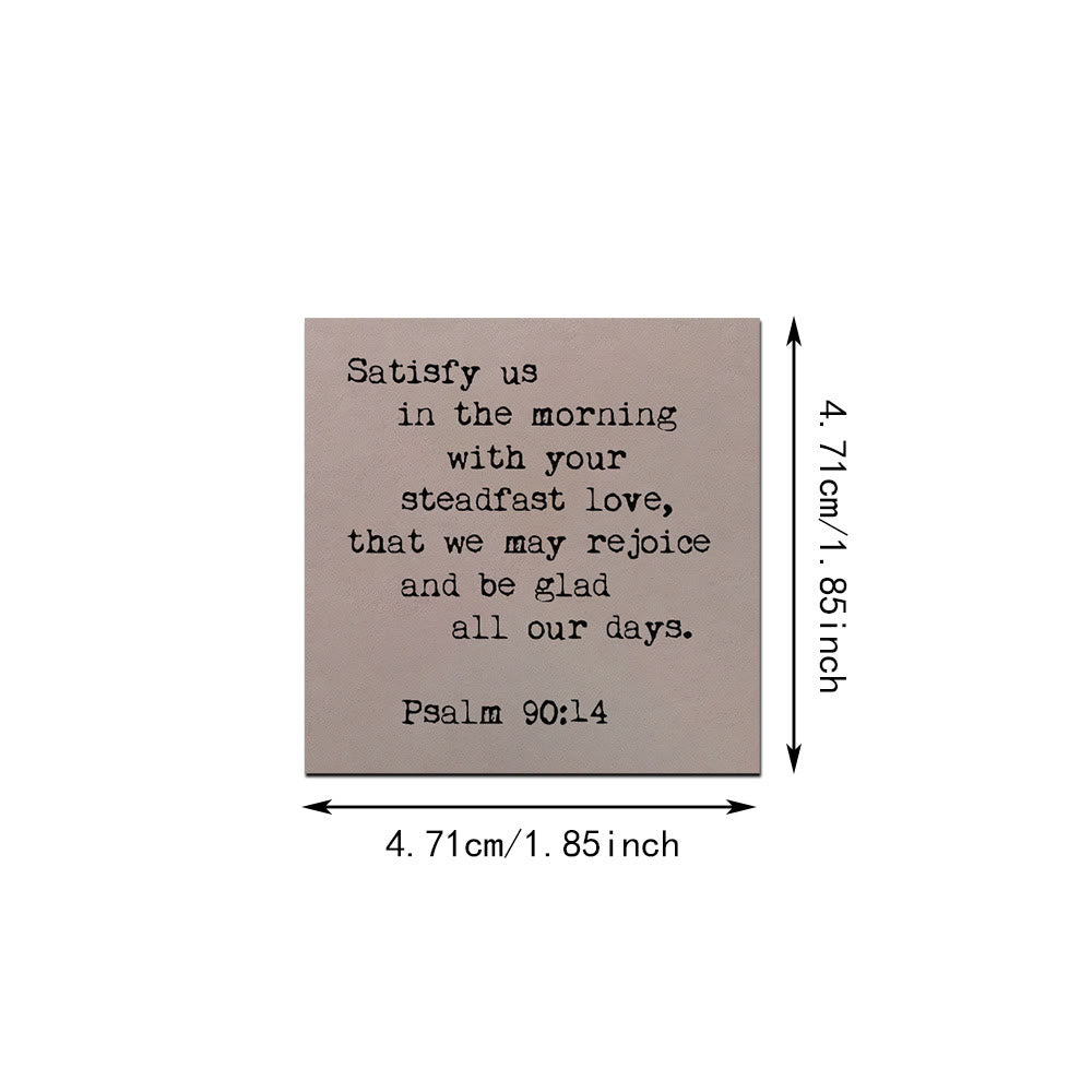 AMUSOUL  Classic Bible Verse Inspiring Quotes Faith Decoration Stickers