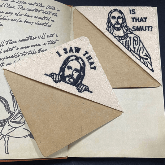 AMUSOUL  Practical & Convenient Jesus Fun Bookmarks