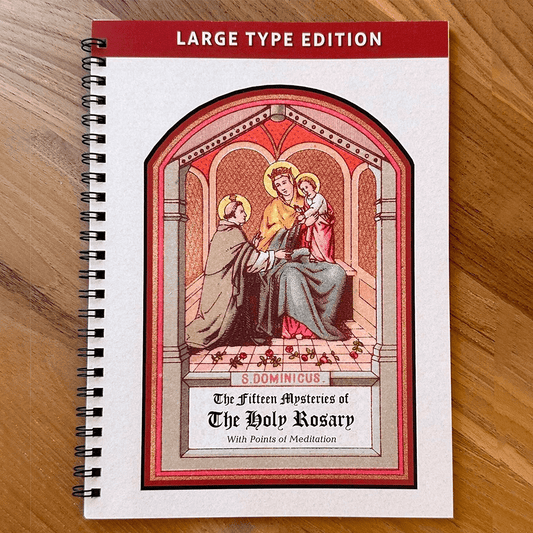 AMUSOUL POCKET-SIZE Rosary Meditation Book
